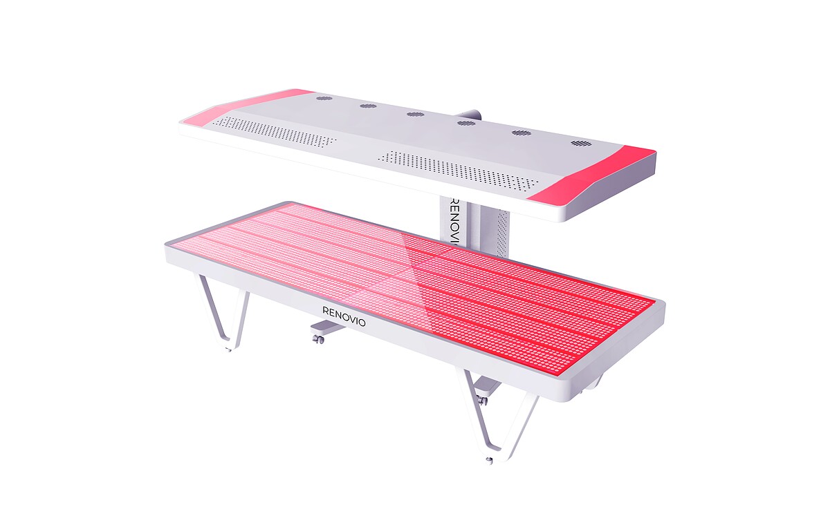 R3325 red light therapy bed - product photo