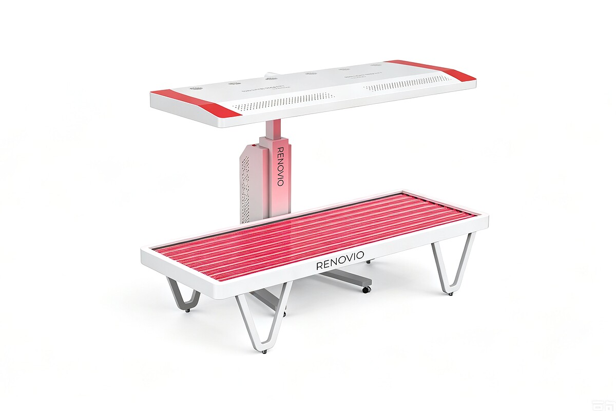 Renovio R3325 — Upper canopy and lower bed, illuminated